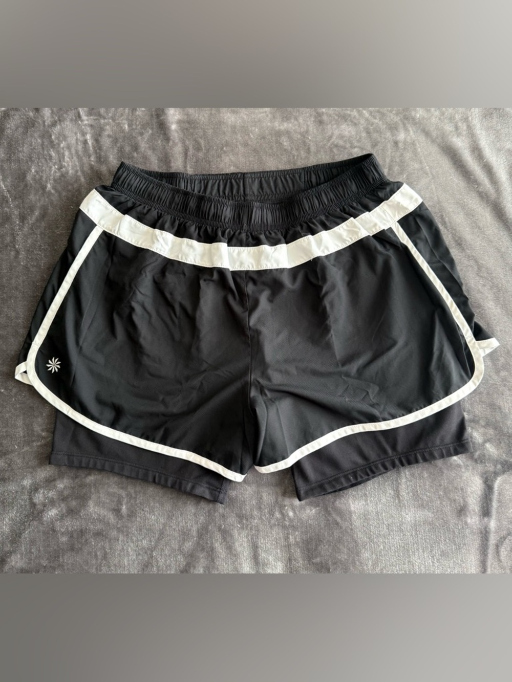 Athleta Ready Set Go 2 in 1 Running Short Size M